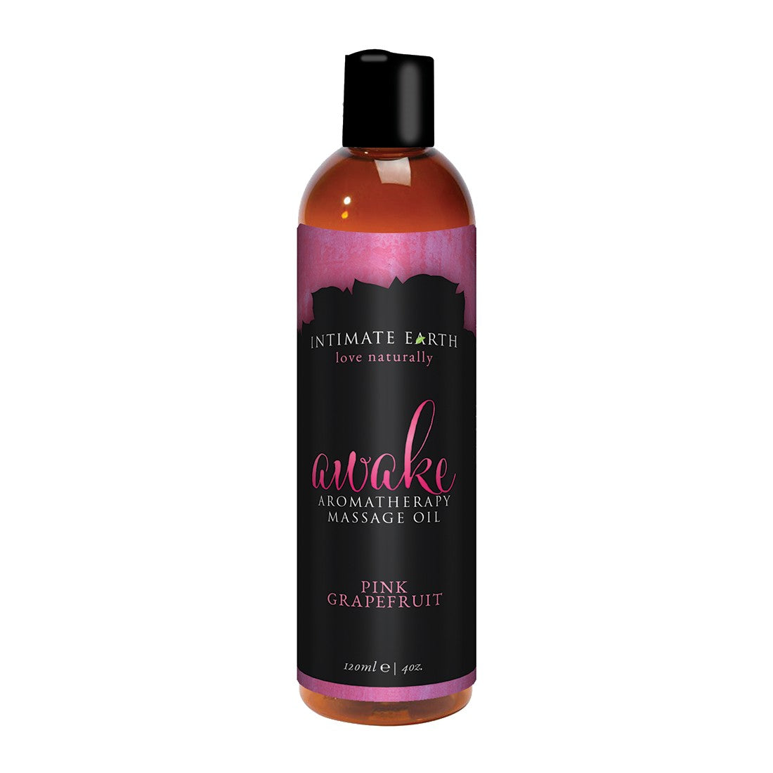 Aromatherapy Awake Massage Oil 4 oz in Pink Grapefruit Massage Oil - Tophatter Daily Deals