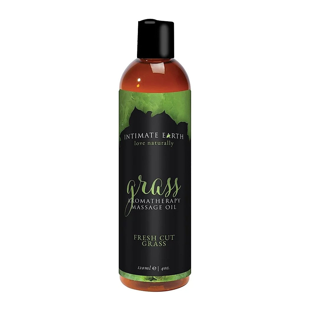 Aromatherapy Grass Massage Oil 4 oz in Fresh Cut Grass Massage Oil - Tophatter Daily Deals