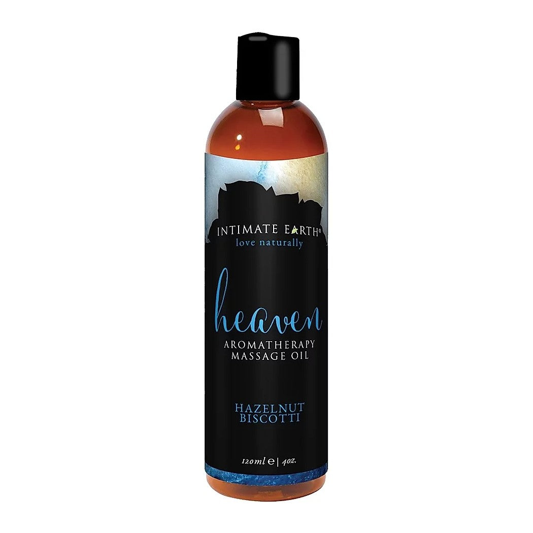 Aromatherapy Heaven Massage Oil 4 oz in Hazelnut Biscottii Massage Oil - Tophatter Daily Deals