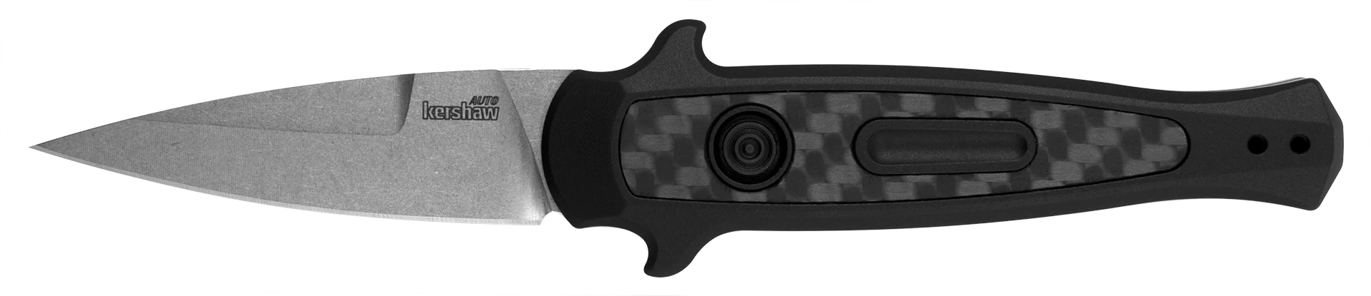 Kershaw Launch 12 - Automatic - Mini Stiletto - CPM-154 Steel - 7125 - CLOSEOUT Automatic Knives - Tophatter Daily Deals