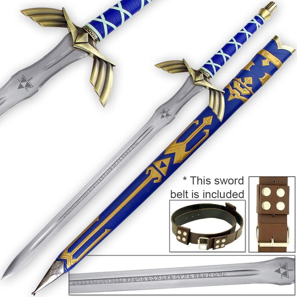 Links Ornate Prophecy Hero Sky Sword And Belt Set swords - Tophatter Daily Deals
