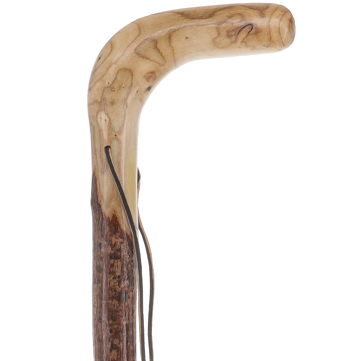 Natural Sumac Root Cane: Earth-Inspired, Rustic Design Natural Wood Hiking Staffs - Tophatter Daily Deals