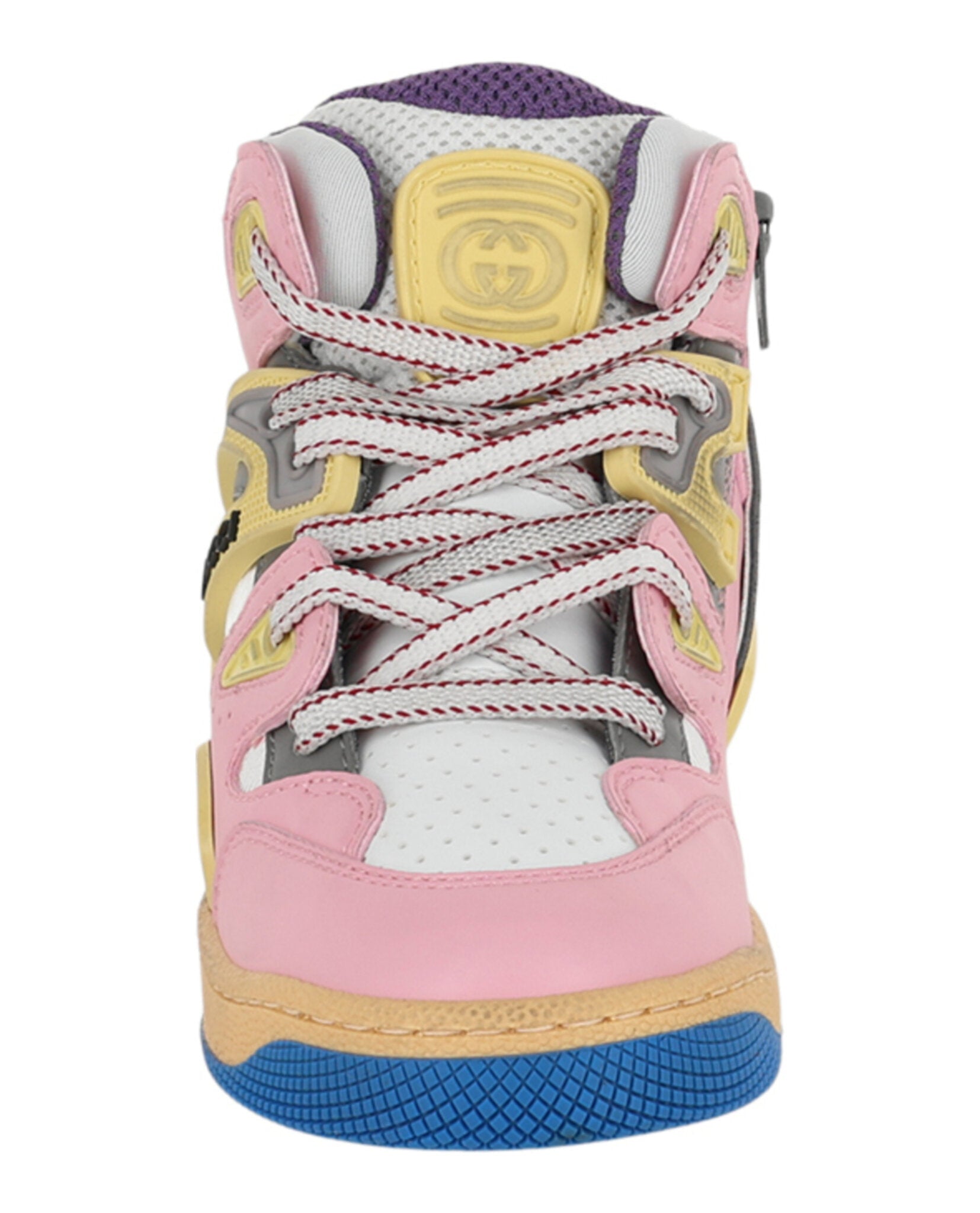 Gucci Colorblock High-Top Sneakers Footwear - Tophatter Daily Deals
