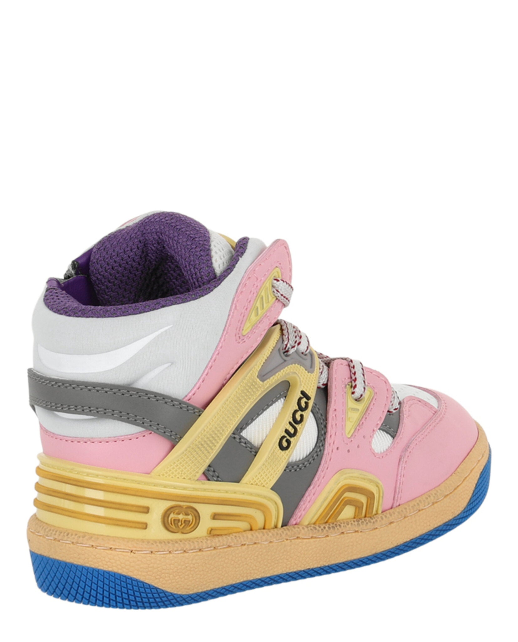 Gucci Colorblock High-Top Sneakers Footwear - Tophatter Daily Deals