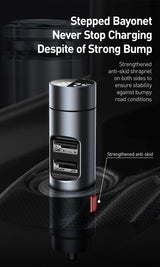 Baseus Automotive FM Transmitter Modulator 0 - Tophatter Daily Deals