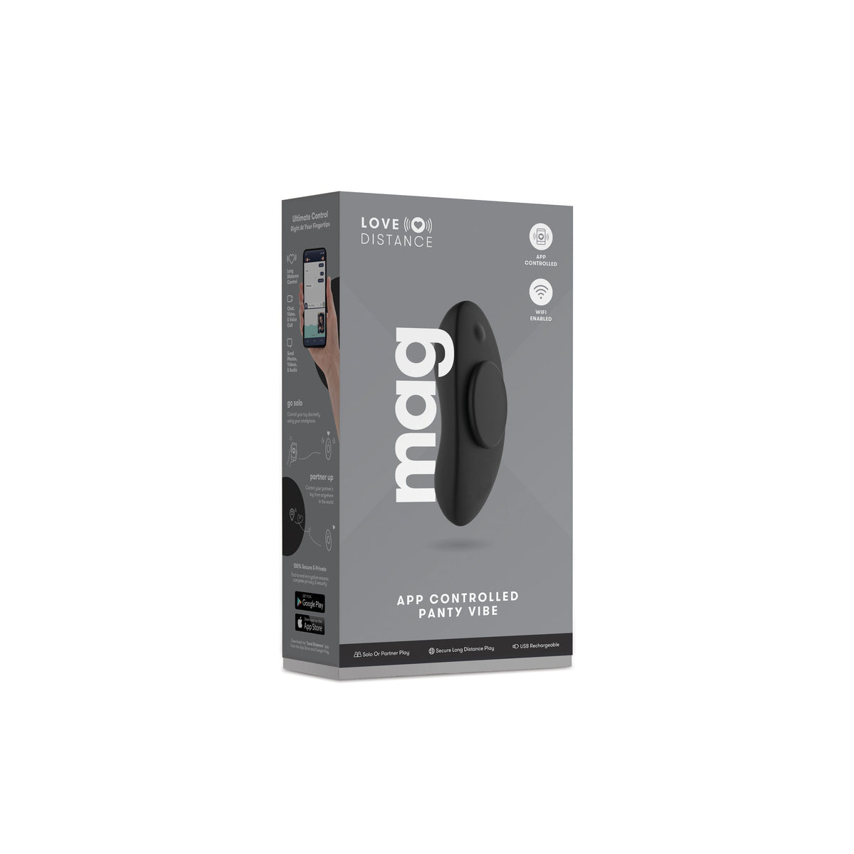 Love Distance Mag Panty Vibrator with App Control > Sex Toys > Remote Control Toys - Tophatter Daily Deals