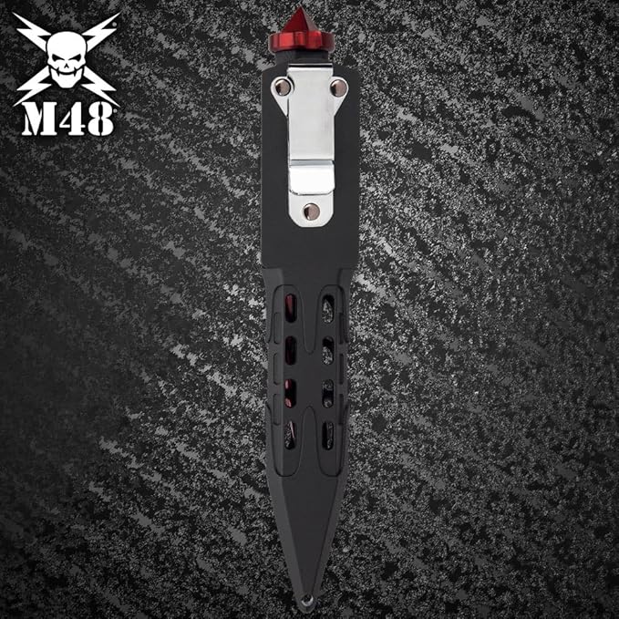 United Cutlery M48 Blue Cyclone Twisted Fixed Blade-GS95 - Tophatter Daily Deals