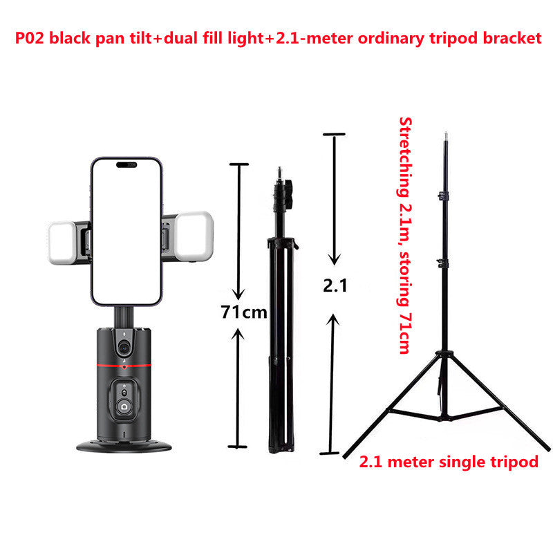 360 Degree Intelligent AI Facial Recognition Tracking And Tracking Stabilizer Style A 0 - Tophatter Daily Deals