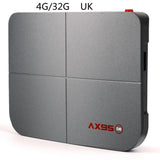 4G/128G dual-band WIFI with Bluetooth 8K TV BOX 4G 32G UK 0 - Tophatter Daily Deals