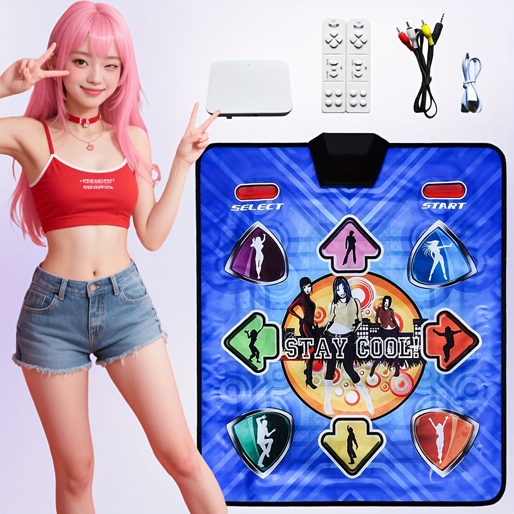Interactive Dance Mat USB Game Pad 200 Songs Toys - Tophatter Daily Deals