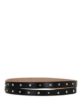 Alexander McQueen Studded Double Belt Black Belts - Tophatter Daily Deals