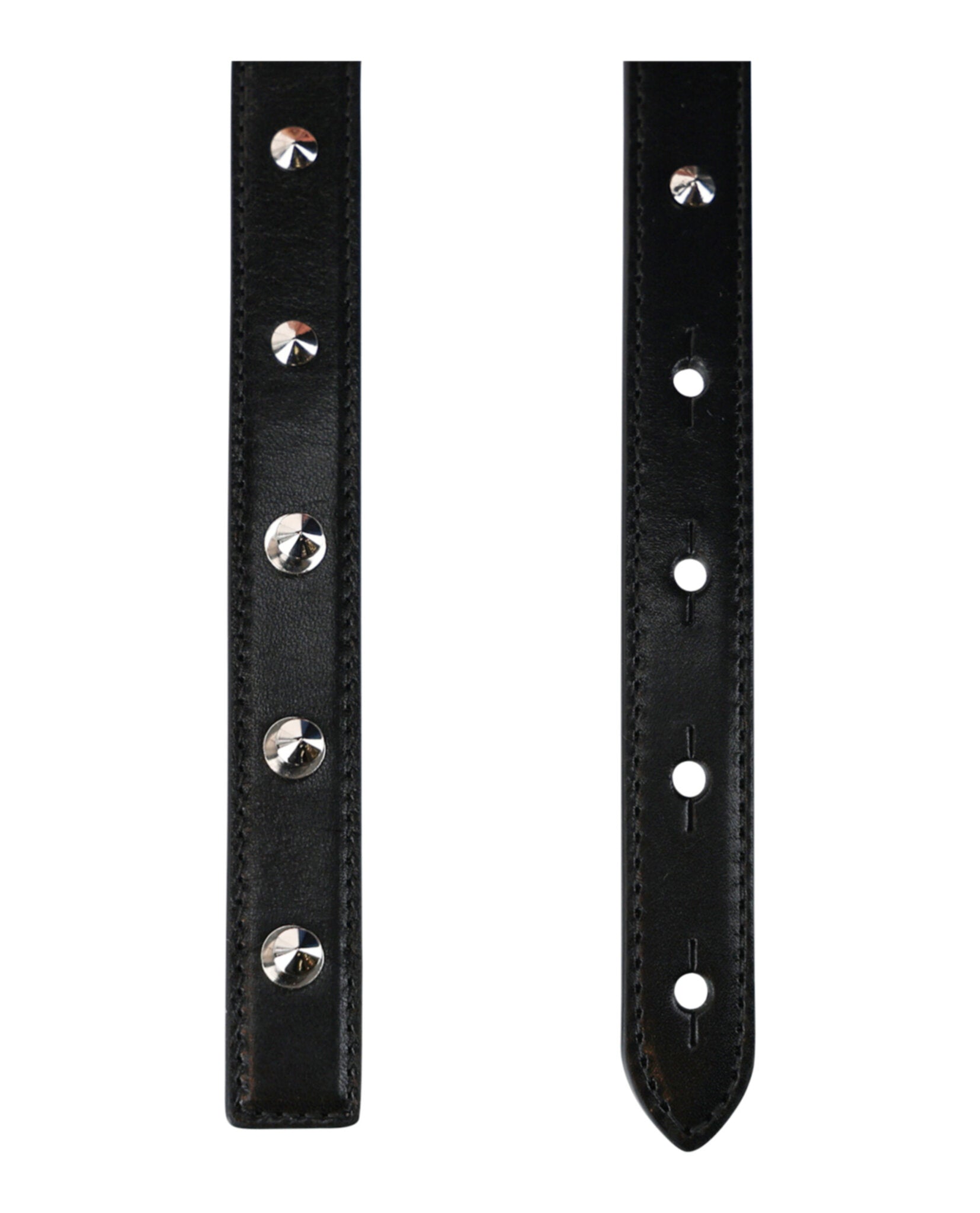 Alexander McQueen Studded Double Belt Belts - Tophatter Daily Deals