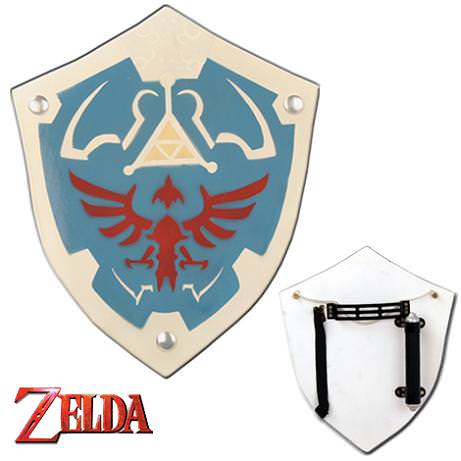 Zelda Hylian Wooden Shield - Tophatter Daily Deals