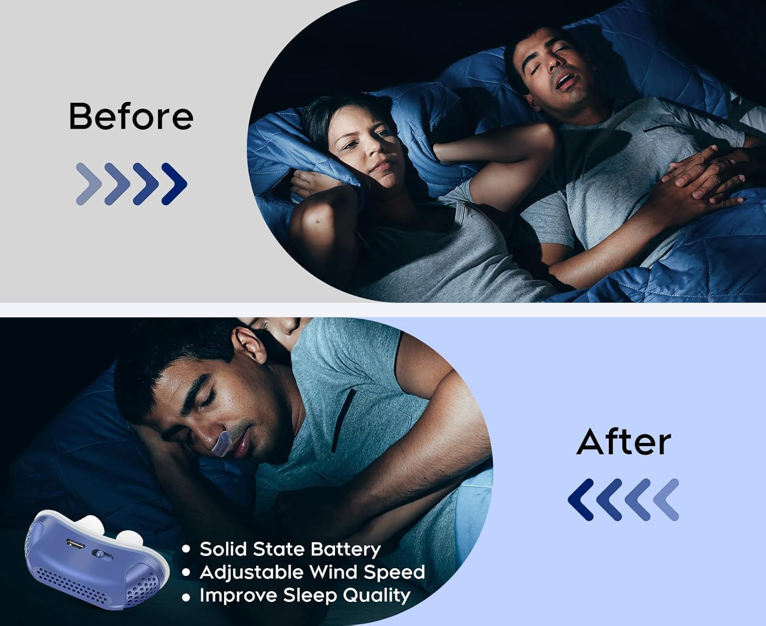 Travel Micro CPAP Alternative Nasal Bud Quiet Sleep Aid - Tophatter Daily Deals