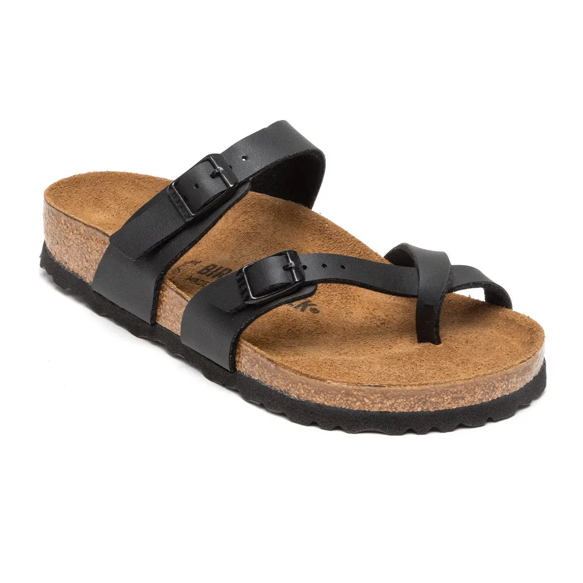 Birkenstock Mayari Birko-Flor Sandals Black Footwear - Tophatter Daily Deals