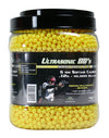 10,000 ct. Jar Ultrasonic Yellow Airsoft BBs (6mm, 0.12g) - TOPHATTER'S ARMORY DEALS Collectible Weapons - Tophatter Daily Deals