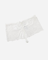 Lace Underwear High Waist Panty White Lingeries-panties - Tophatter Daily Deals