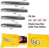 Chainsaw Sharpener Portable Teeth Tool Fall 2025 Quick - Tophatter Daily Deals
