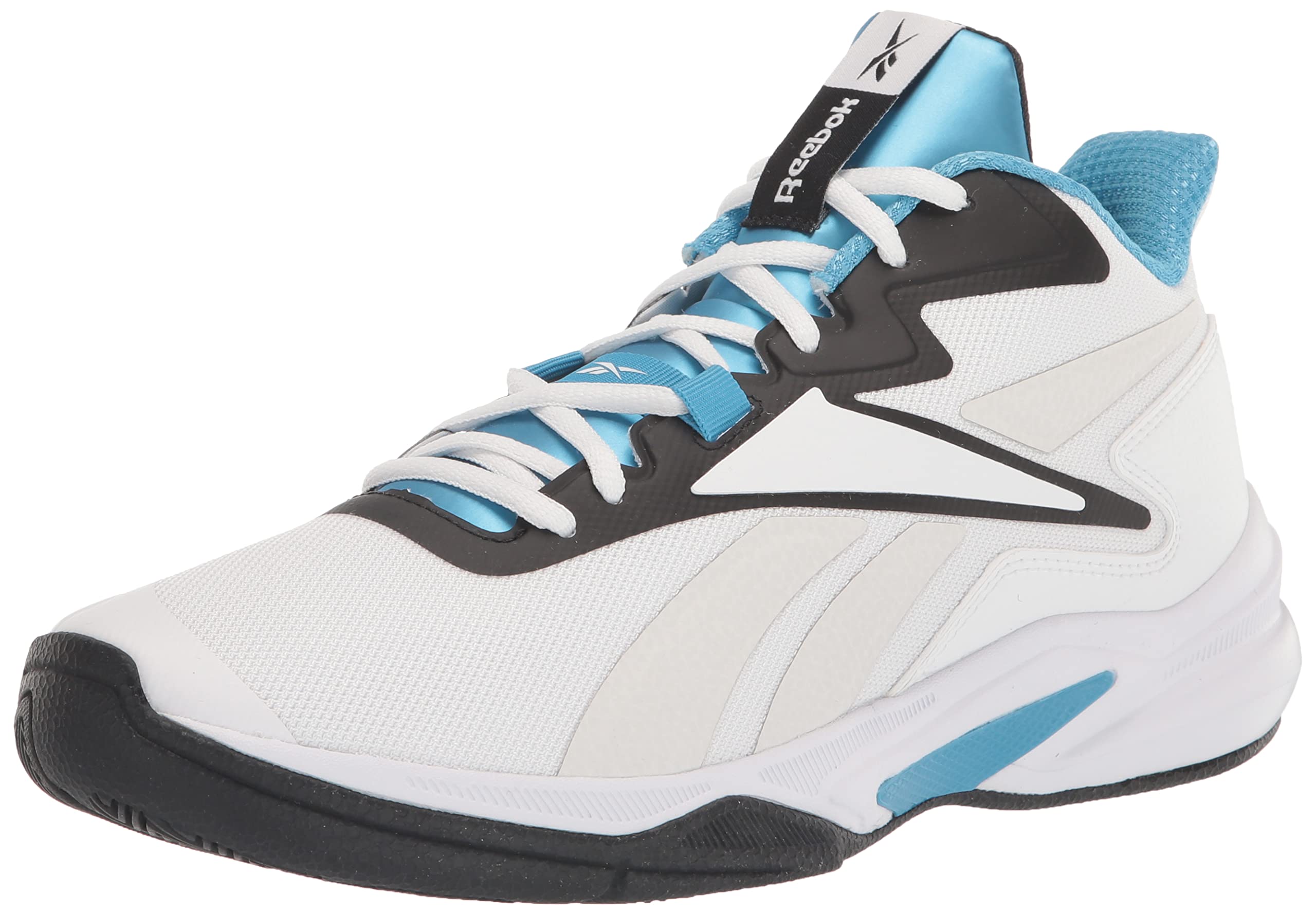 Reebok Men's More Buckets Shoes - Ftwwht/Cblack/Eneblu Ftwwht Cblack Eneblu 8 Footwear - Tophatter Daily Deals
