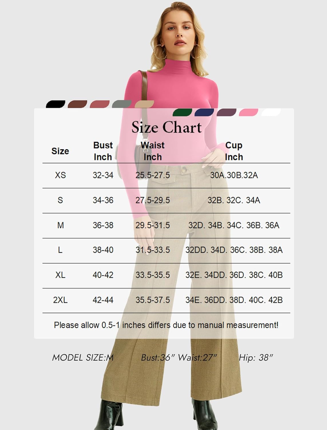 High Neck Snap Closure Soft Bodysuit Shapewear Shaperwear-bodysuit - Tophatter Daily Deals