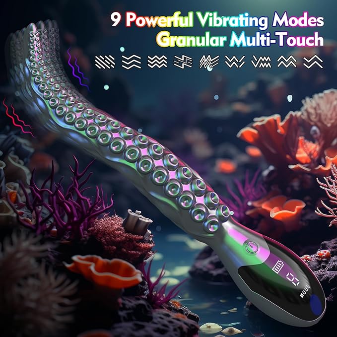 Acmejoy - Octopus Tentacle Clitoral Lifelike Monster Vibrating Dildos Dildos - Tophatter Daily Deals