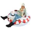 GoFloats Winter Snow Tube - Inflatable Sled for Kids and Adults (Choose from Unicorn, Disney's Frozen, Ice Dragon, Polar Bear, Penguin, Flamingo) Polar Bear - Tophatter Daily Deals