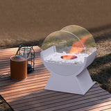 Alcohol Fireplace Arch Portable Stove Desktop Decoration Fireplace 0 - Tophatter Daily Deals
