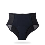 Aunt's High Absorbent Plus Size Menstrual Underwear Black 0 - Tophatter Daily Deals
