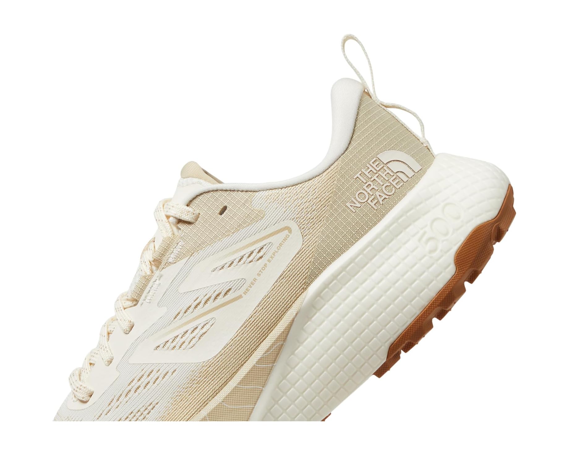 The North Face Men’s Altamesa 500 Trail Run Shoes - White Dune Stone Footwear - Tophatter Daily Deals