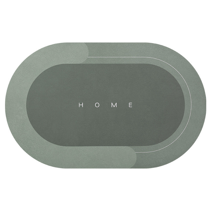 Bathroom Absorbent And Quick-drying Floor Mat 0 - Tophatter Daily Deals