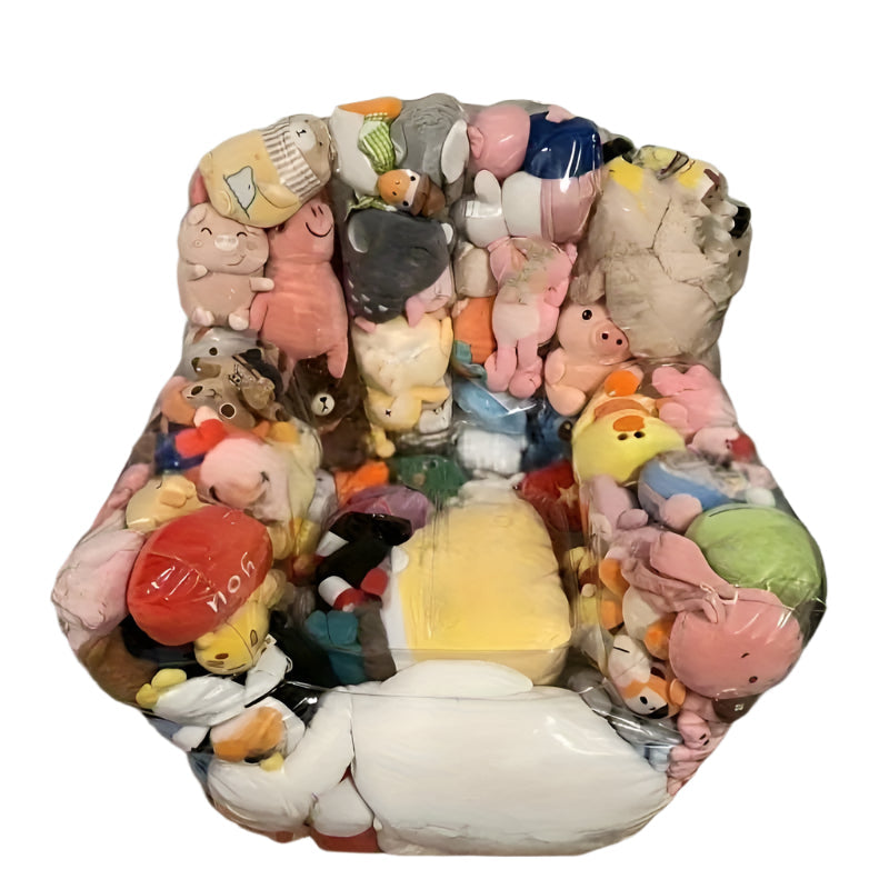 Transparent Sofa Toy Storage Seat Organizer Stuffed Animals - Tophatter Daily Deals