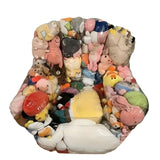 Transparent Sofa Toy Storage Seat Organizer Stuffed Animals - Tophatter Daily Deals