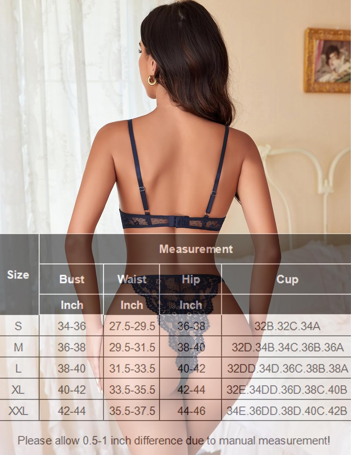 Lace Teddy One Piece Lingerie Lingeries-Bodysuits - Tophatter Daily Deals