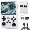 【30000 in 1】 R40S Pro Retro Handheld Game Console, Video Game Console, 3.5 inch IPS Screen, More Than 20 Emulator, 256G TF Card White Video Game Consoles - Tophatter Daily Deals