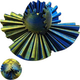 Fidget Gear Ball Steampunk 3D Printed Stress Relief D - Tophatter Daily Deals