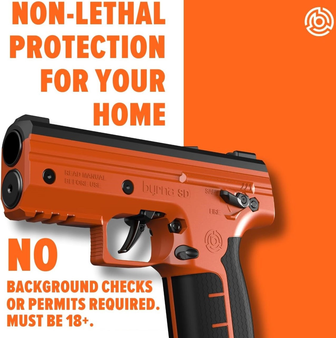 Byrna® SD Kinetic Non-Lethal CA Legal Projectile Gun Bundle - Tophatter Daily Deals
