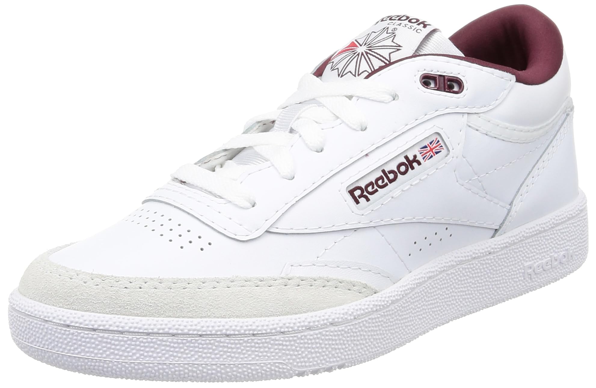 Reebok Men's Club C Mid II Ftwwht Shoes Ftwwht Clamar Footwear - Tophatter Daily Deals