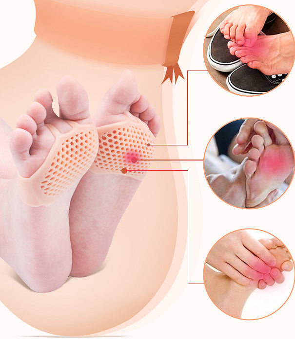 Metatarsal Pads Breathable Gel Forefoot Cushions Set Of 2 - Tophatter Daily Deals