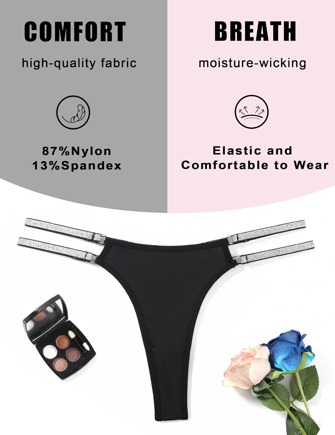 Low Waist Brazilian Tanga Panties Lingeries-panties - Tophatter Daily Deals