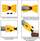 Chainsaw Sharpener Portable Teeth Tool Fall 2025 Quick - Tophatter Daily Deals
