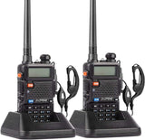 BAOFENG UV-5R TWO-WAY RADIO-VHF/UHF 2 PACK - Tophatter's Army Deals GADGETS - Tophatter Daily Deals