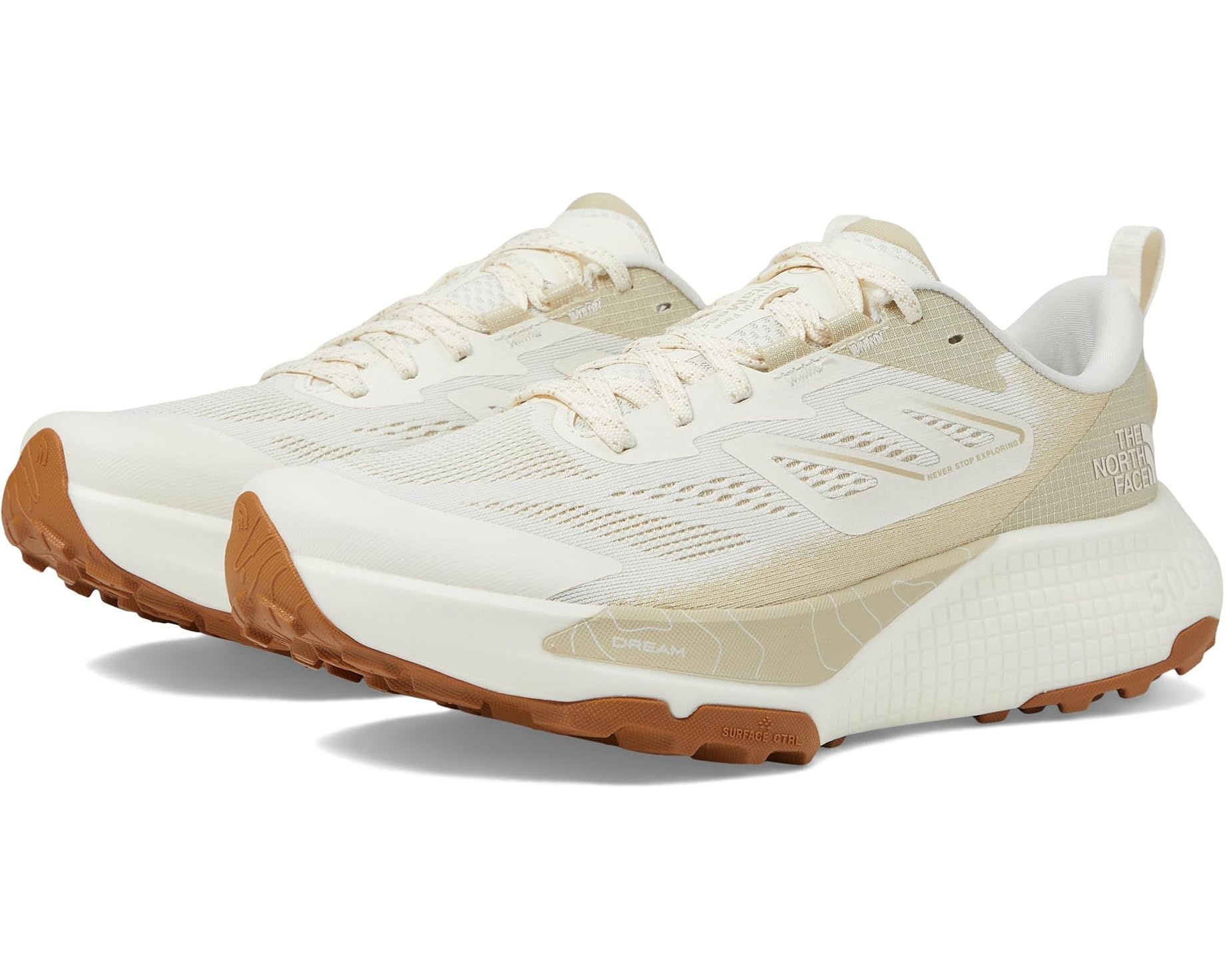 The North Face Men’s Altamesa 500 Trail Run Shoes - White Dune Stone 13 Footwear - Tophatter Daily Deals