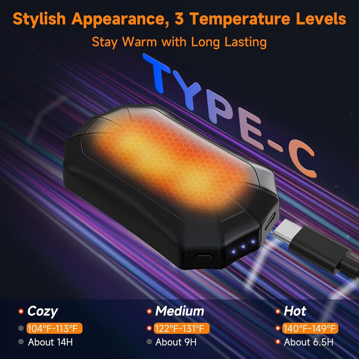 6000mAh 4 Pack Electric Hand Warmer Health & Wellness - Tophatter Daily Deals