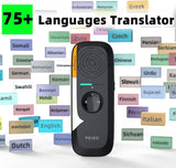 Portable Language Translator Device – 136 Languages Audio Accessories - Tophatter Daily Deals