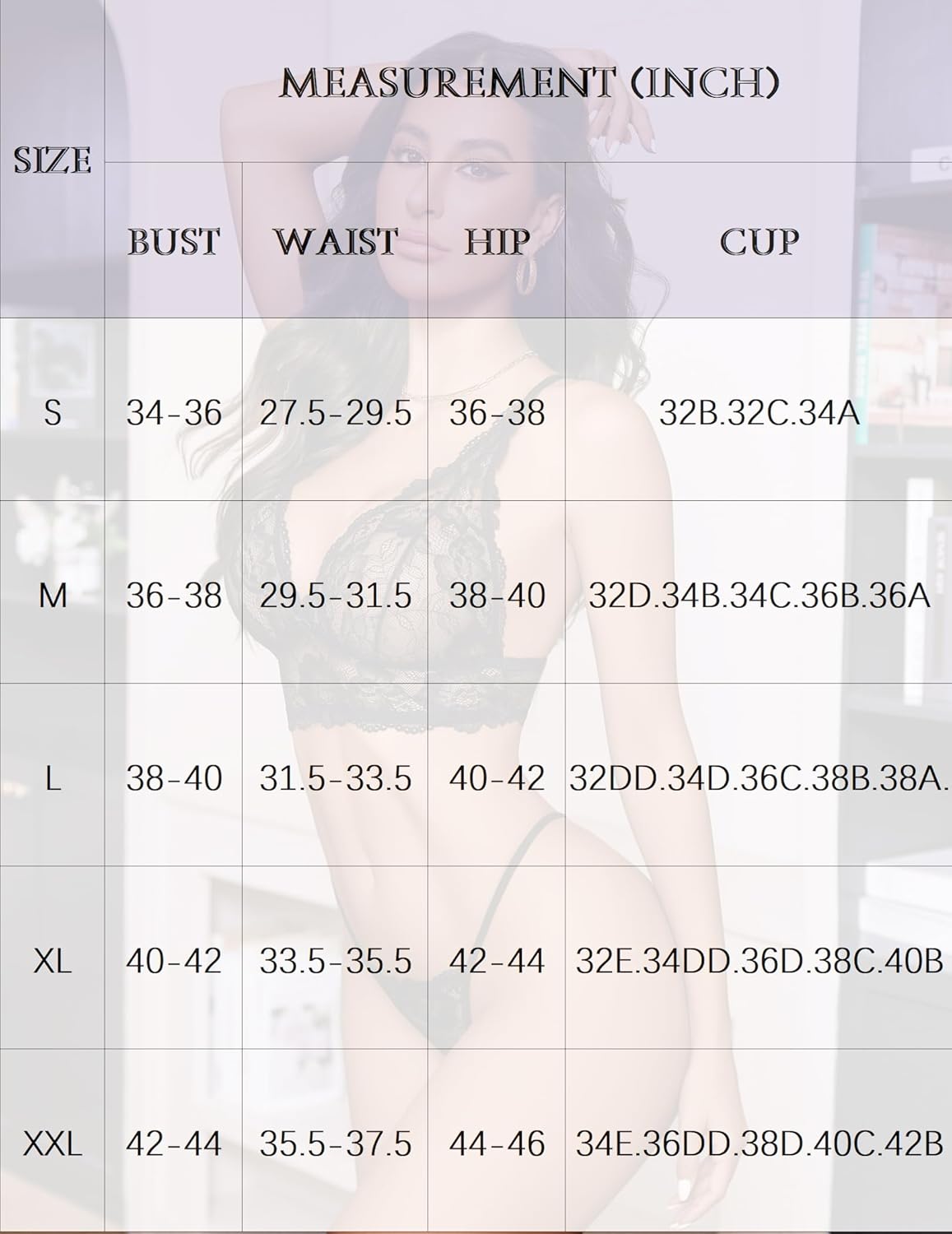 Lace Bralettes Set 2 Piece Bra and Panty Sets Lingerie Sets-Bra Sets - Tophatter Daily Deals