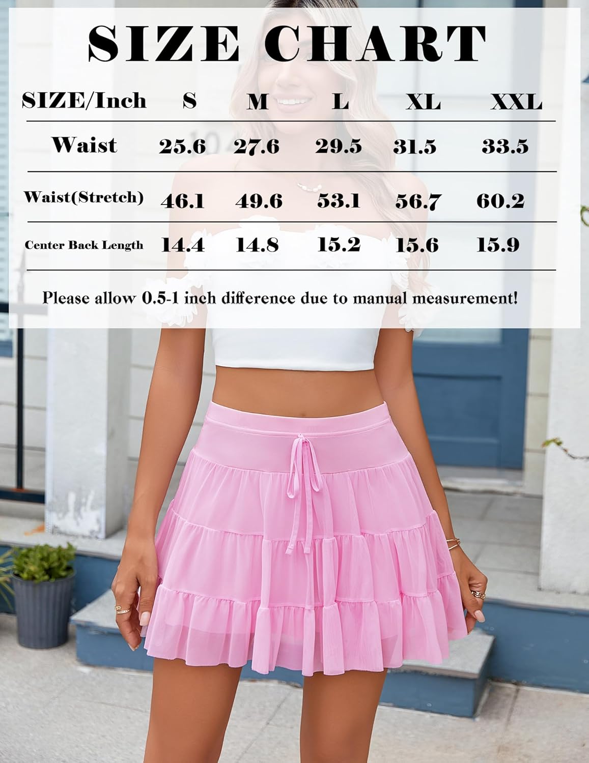 Mini Skirt Pleated Ruffle Y2k Skirts Lingeries-mini skirts - Tophatter Daily Deals