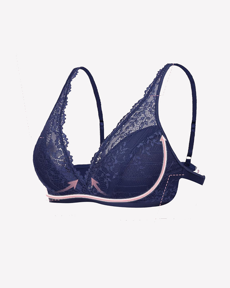 Lace Wireless Bralette Bras Lingerie Sets-Bras - Tophatter Daily Deals
