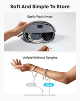 Anker USB-A to USB-C Cable (3 ft / 6 ft, Upcycled-Braided) Batteries & Power Accessories - Tophatter Daily Deals