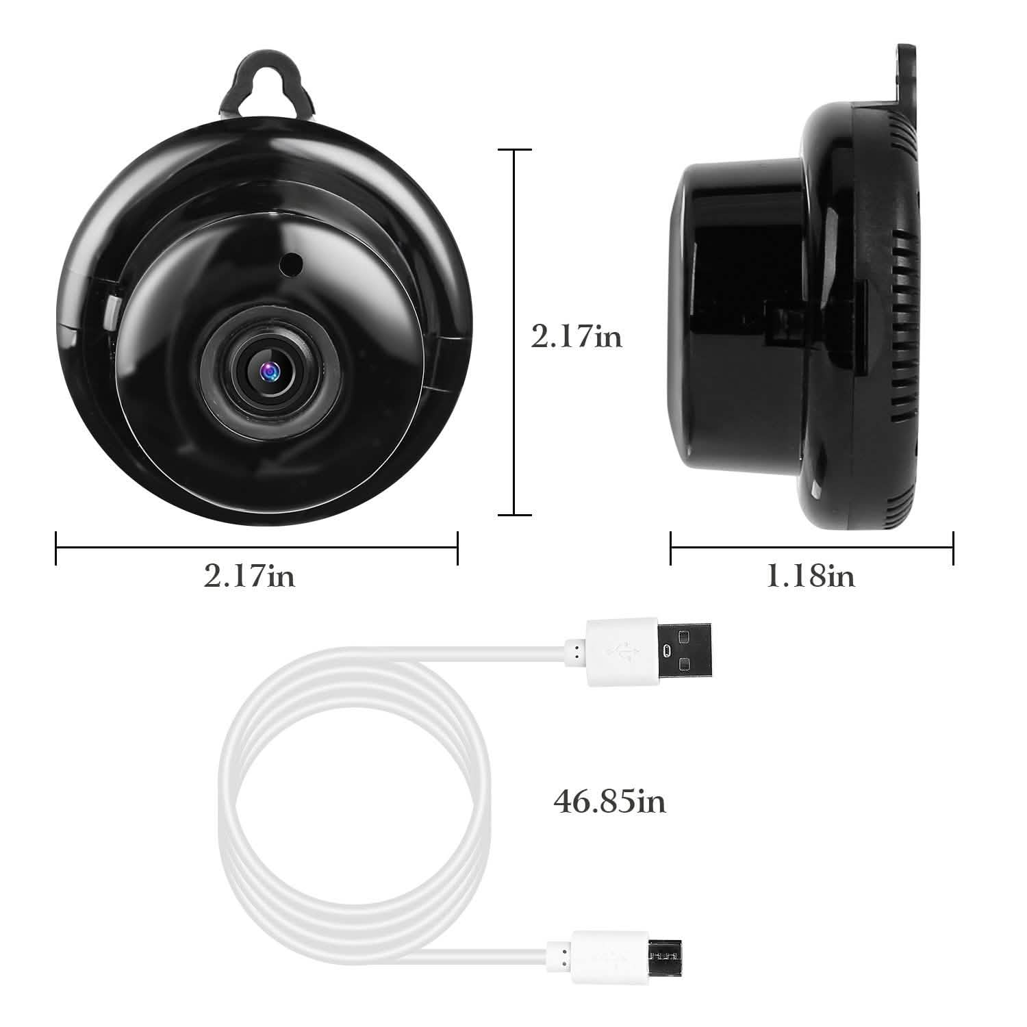 720 WIFI IP Camera Motion Detection Smart Home & Security - Tophatter Daily Deals
