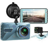 720P Dual Dash Car Camera Recorder with Motion Detection Light Automotive - Tophatter Daily Deals